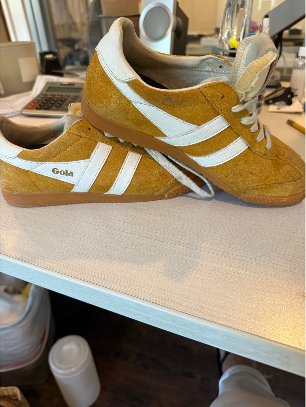 Gola Women’s Sneakers Size 6.5 Retro Low Top Casual Trainers - Picture 2 of 2